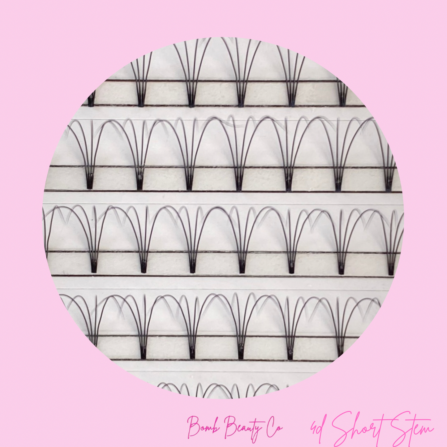 4D Short Stem Eyelashes