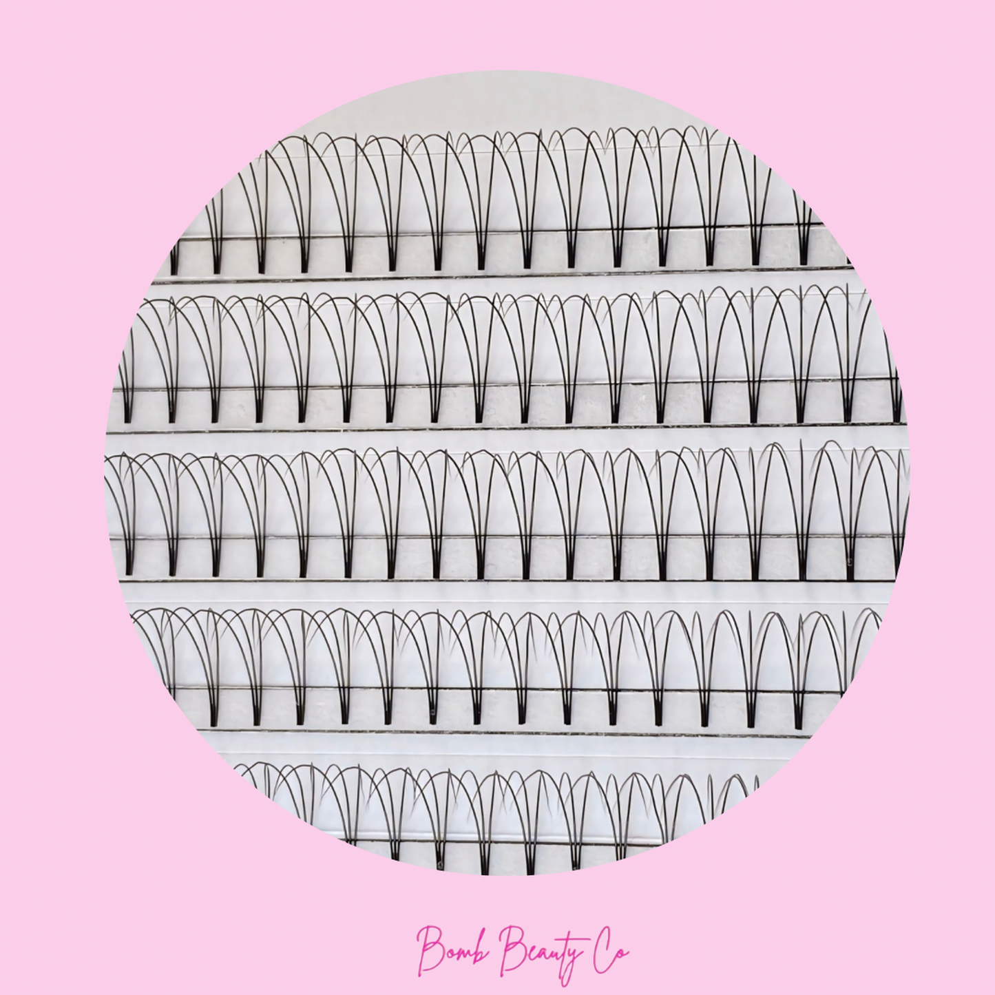 3D Short Stem Eyelashes - XXL TRAY