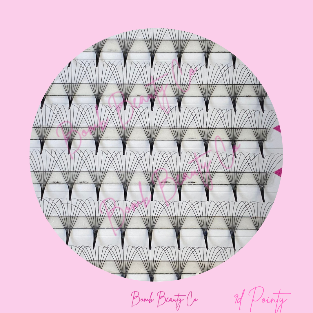 9D Pointy Stem Eyelashes