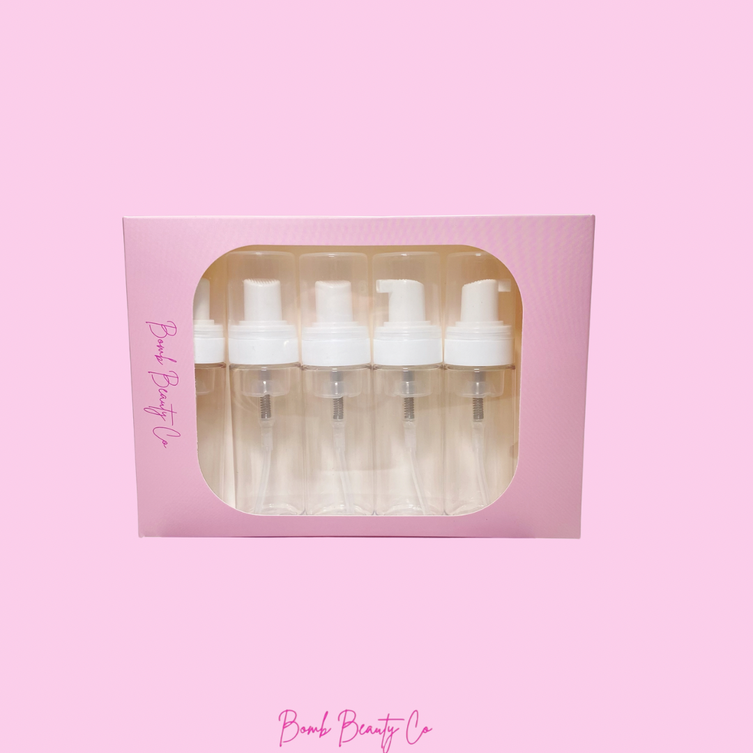 DIY Cleanser Foamer Bottles - Empty Bundle (5)