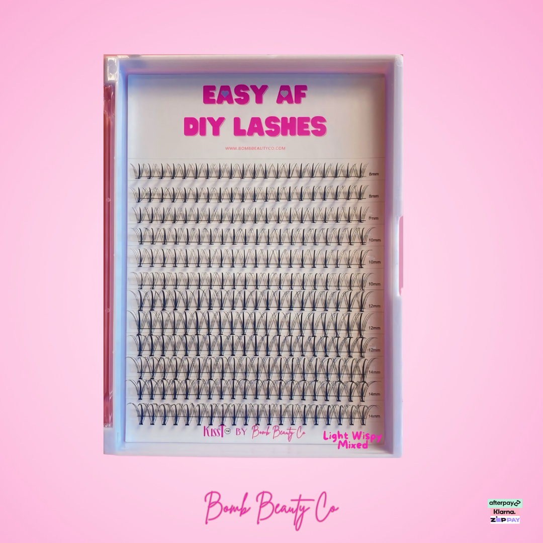 DIY Cluster Lashes - Light Wispy