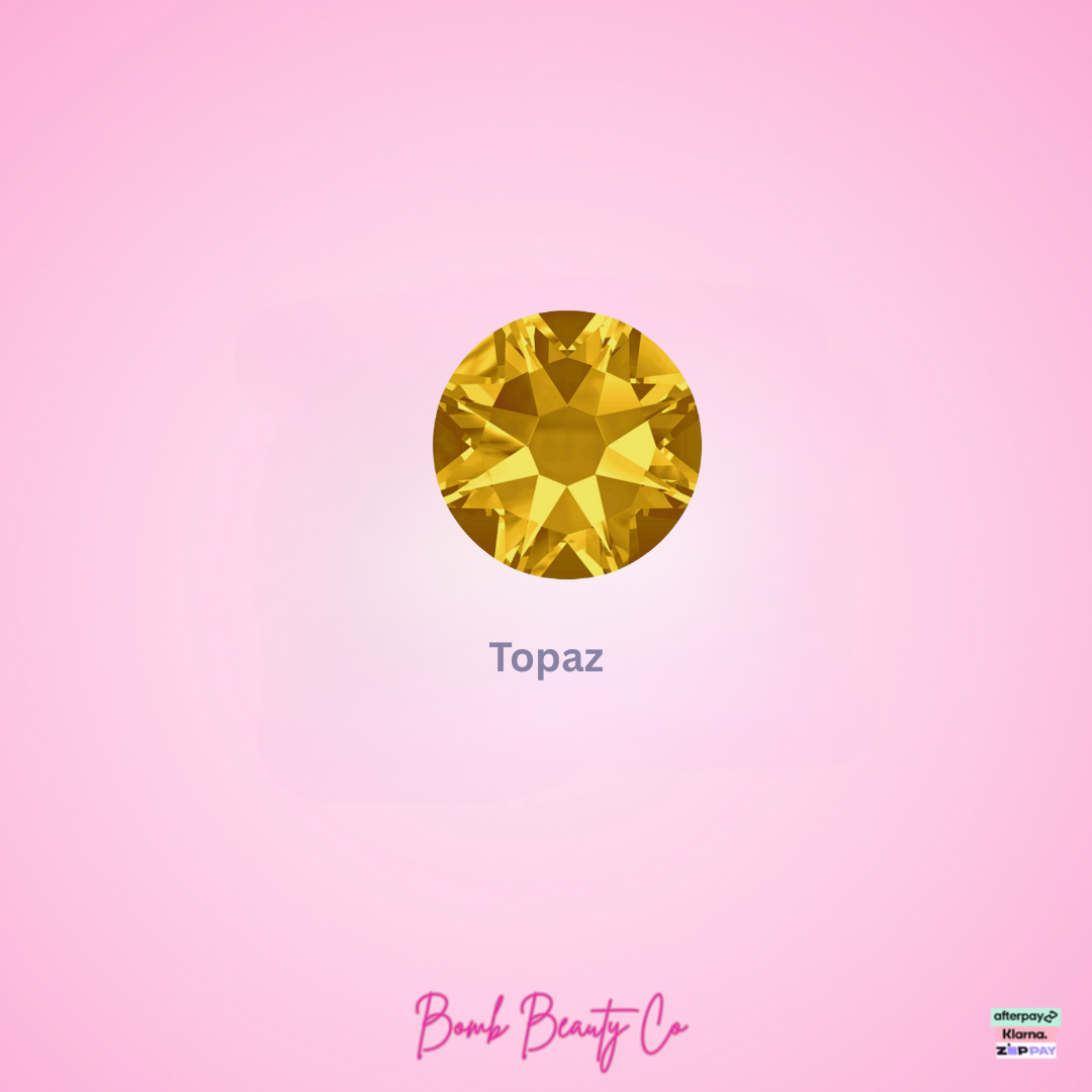 Swarovski style Crystal Tooth Gems - Round