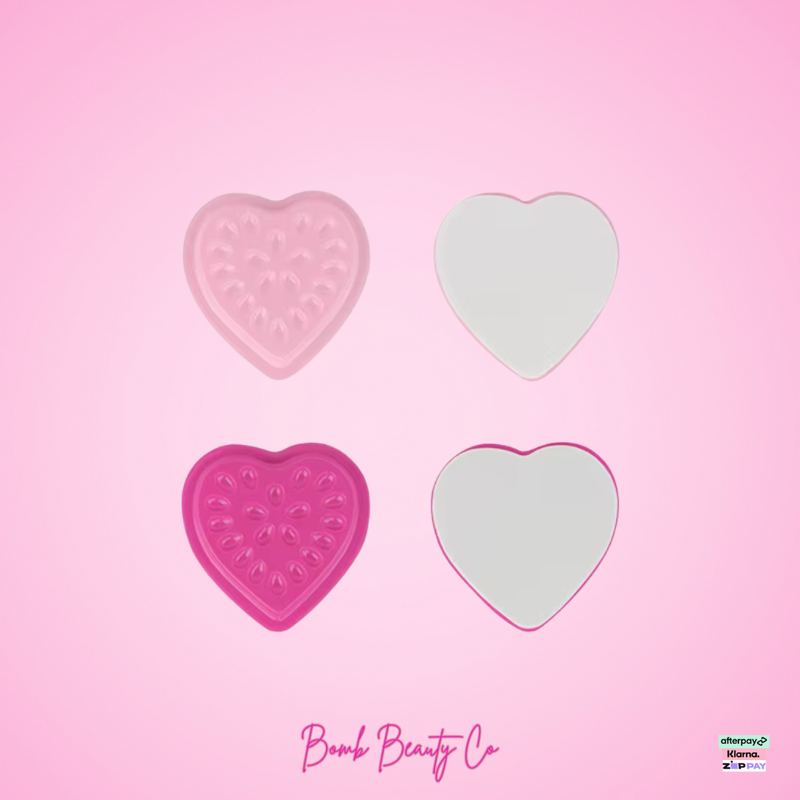 Disposable Glue Trays - Heart (20)