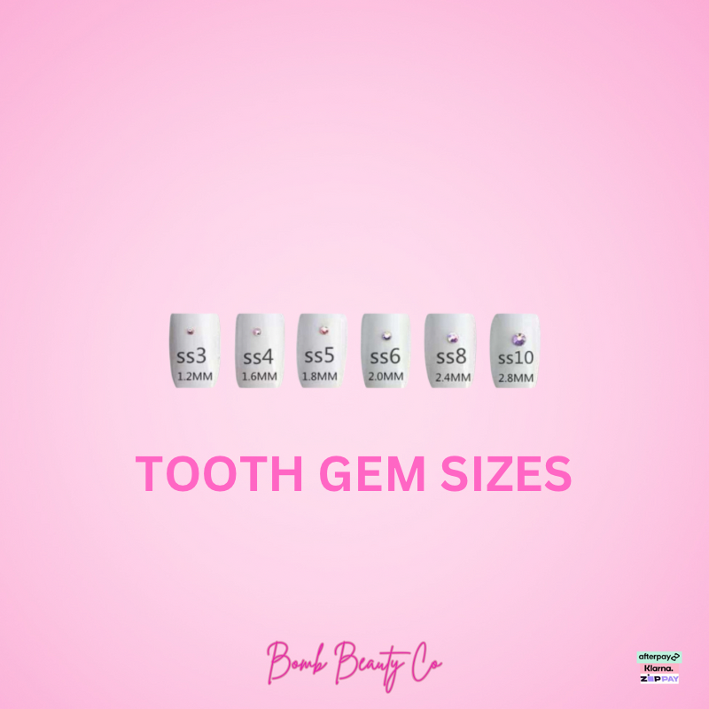 Rhinestone Tooth Gems - Round