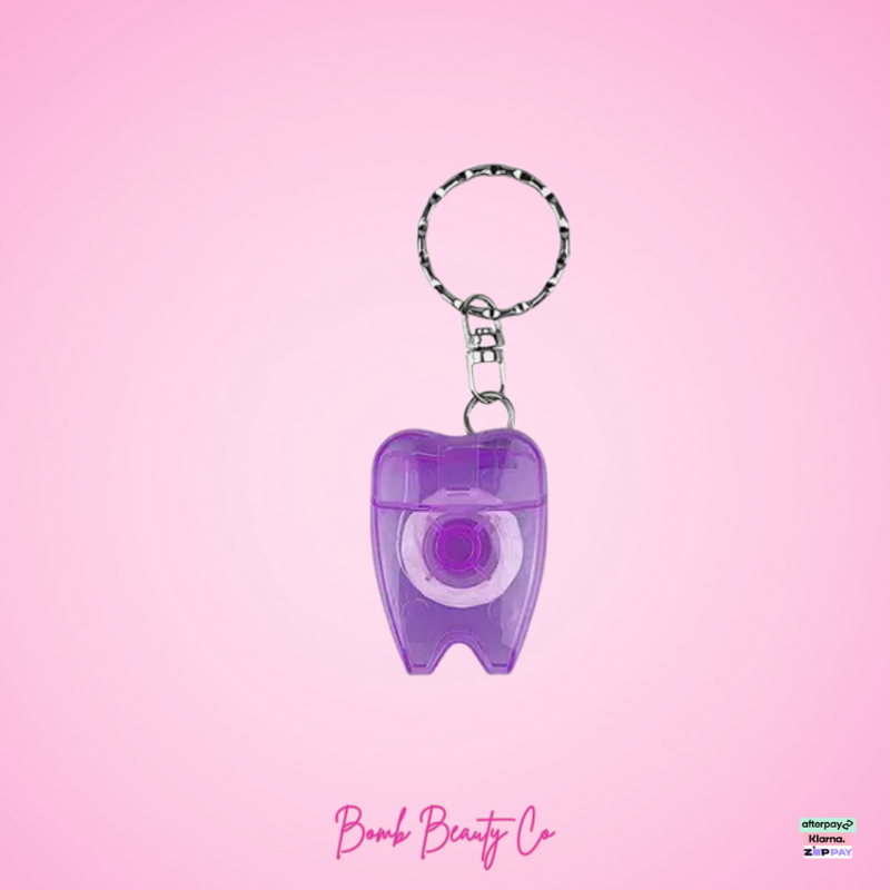Dental Floss Key Ring