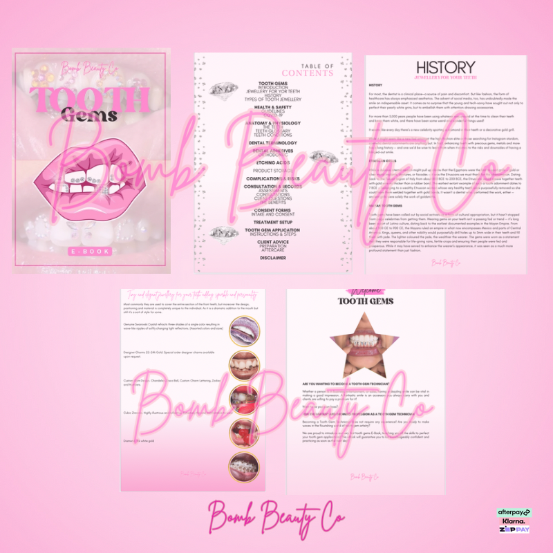 Tooth Gem Application E-Book