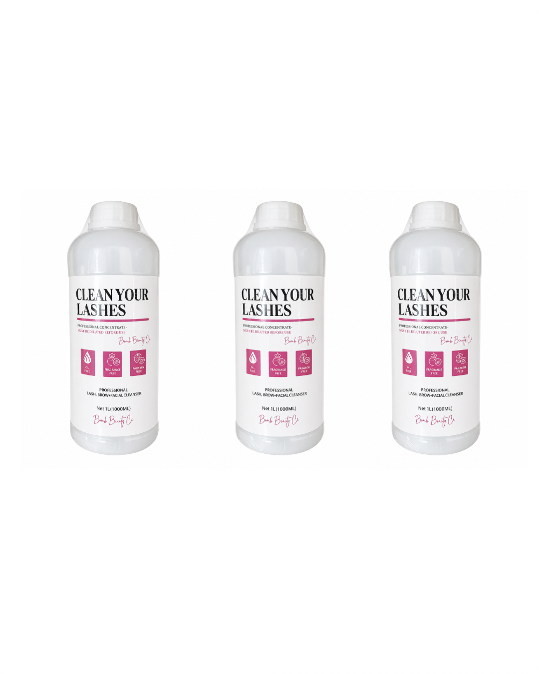 CONCENTRATE LASH CLEANSER 3 X 1000ML