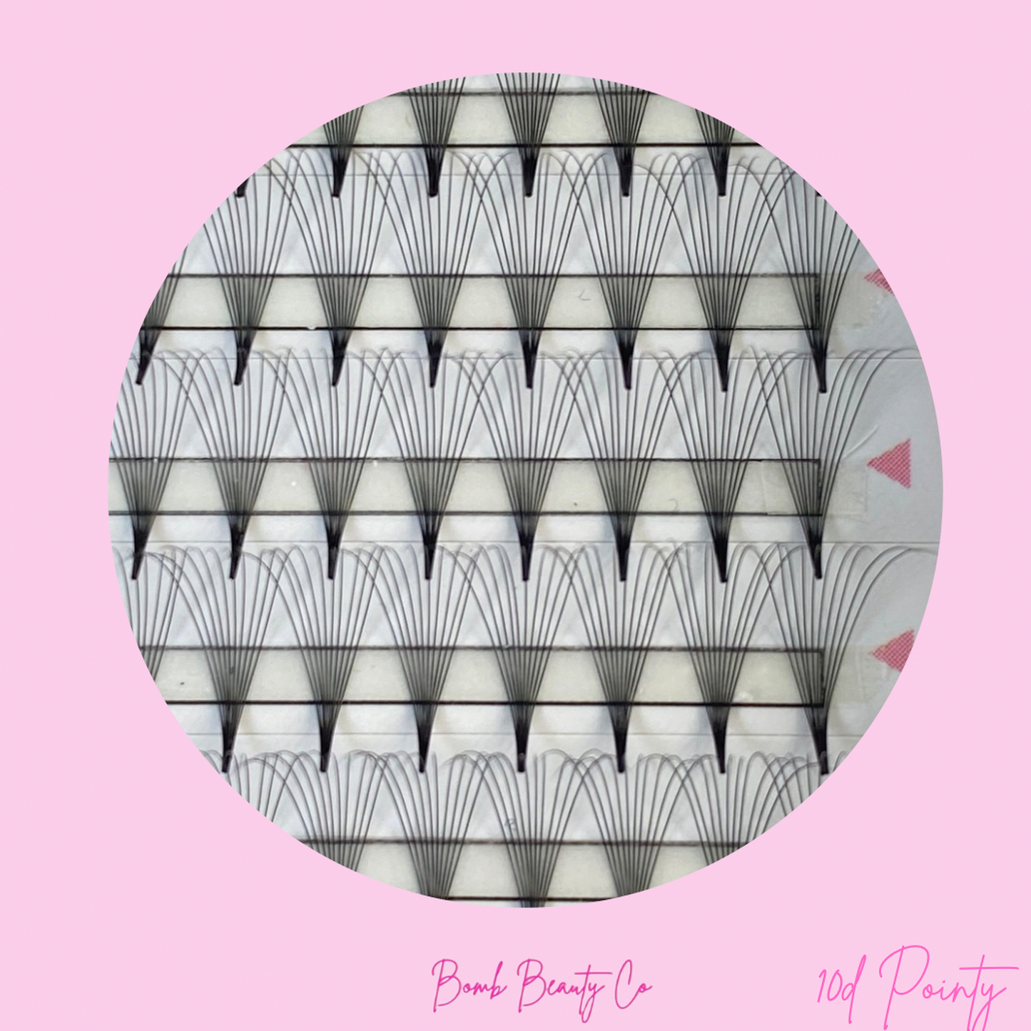 10d pointy stem lashes