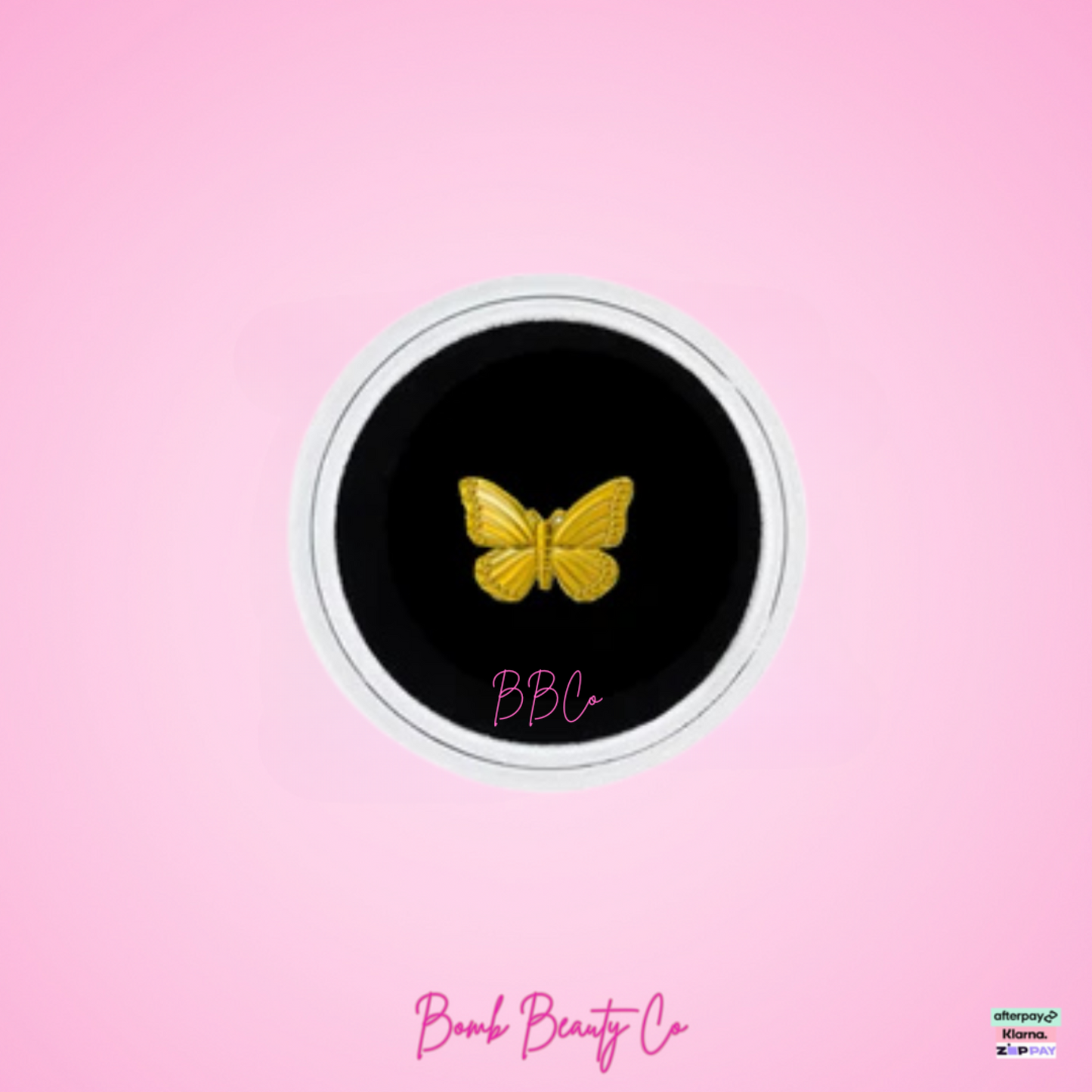 18k tooth gem butterfly