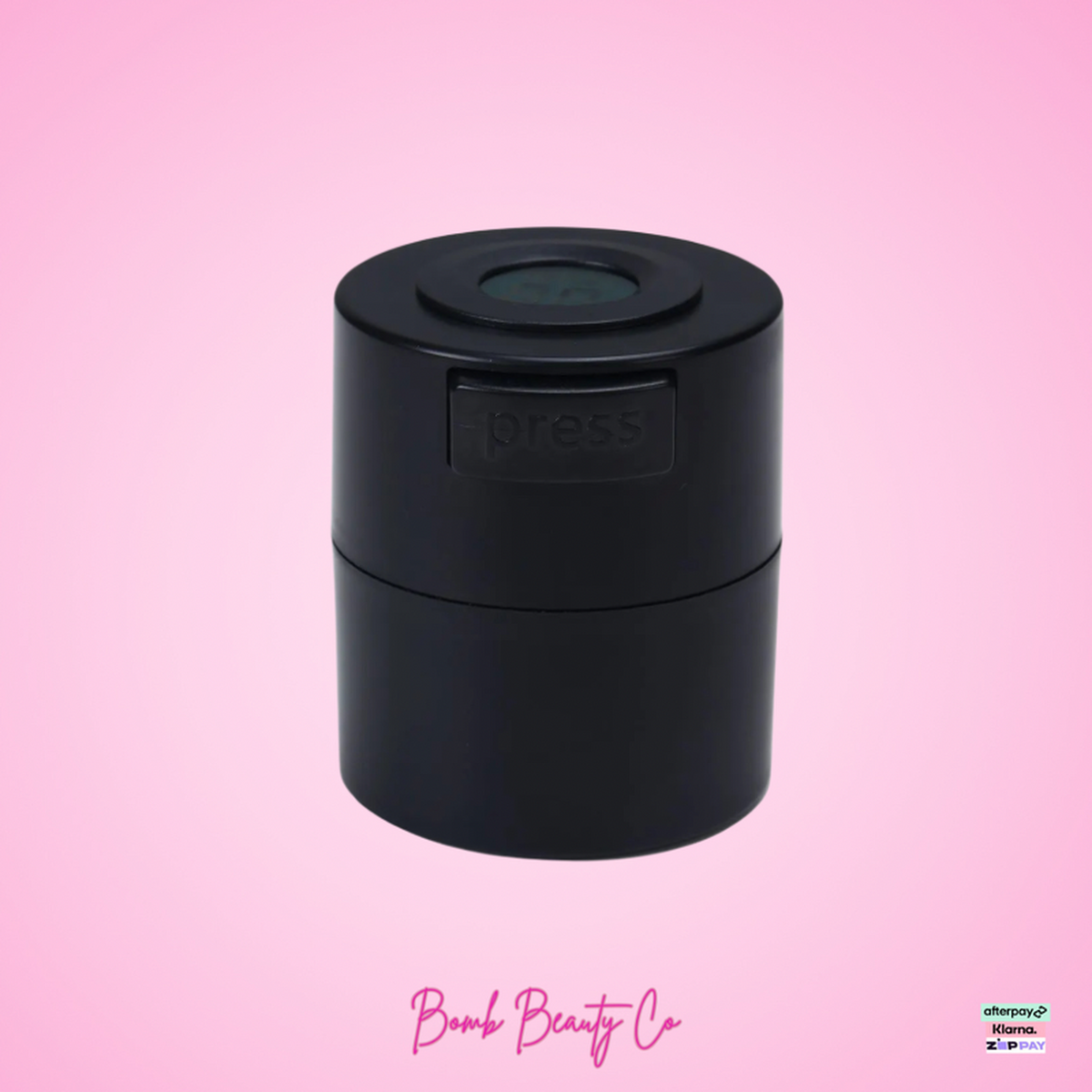 bomb beauty co adhesive storage black