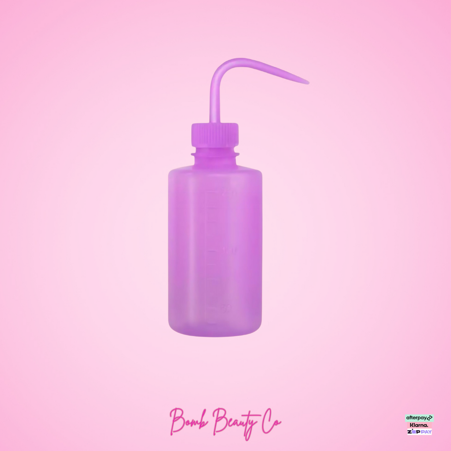 rinse bottles purple