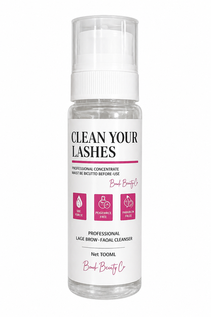 Clean your lashes concentrate