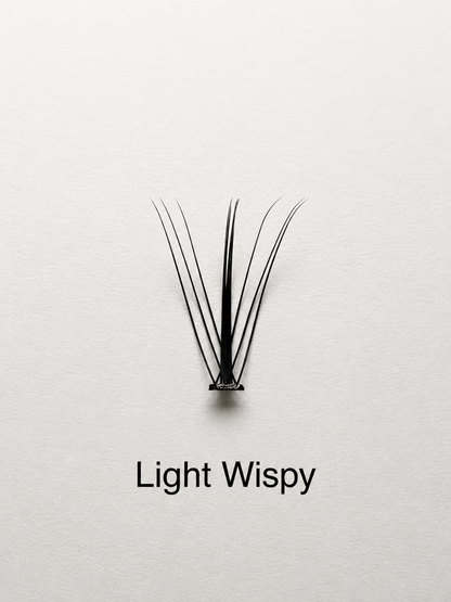 DIY Cluster Lashes  - Light Wispy