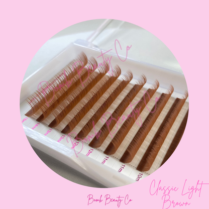 Classic Cashmere Lashes - Light Brown