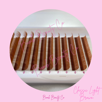 Classic Cashmere Lashes - Light Brown