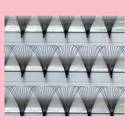 14D Pointy Stem Eyelashes - XXL TRAY