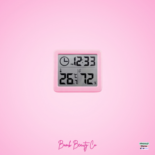 Humidity Clock - Pink