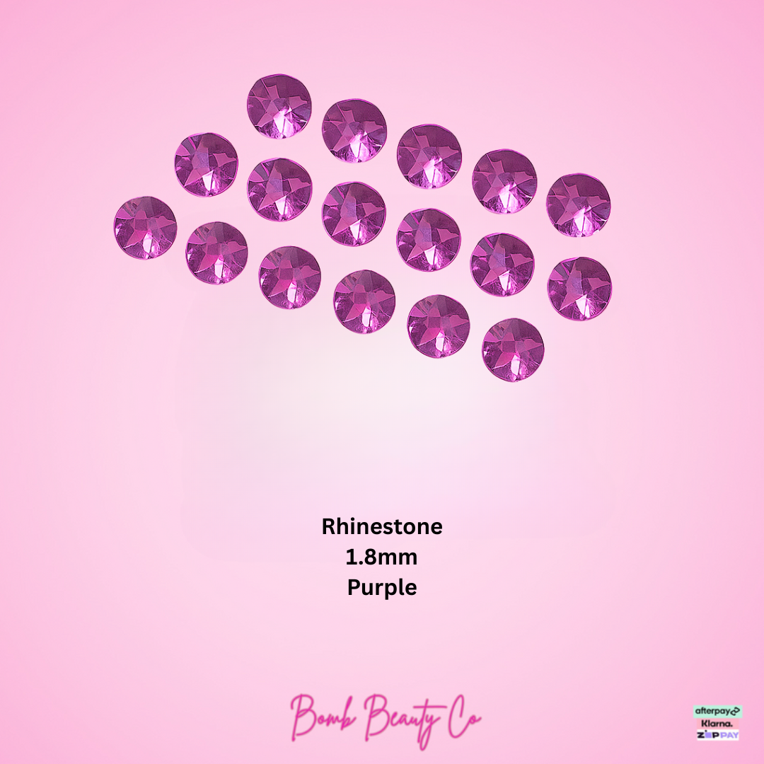 Rhinestone Tooth Gems - Round