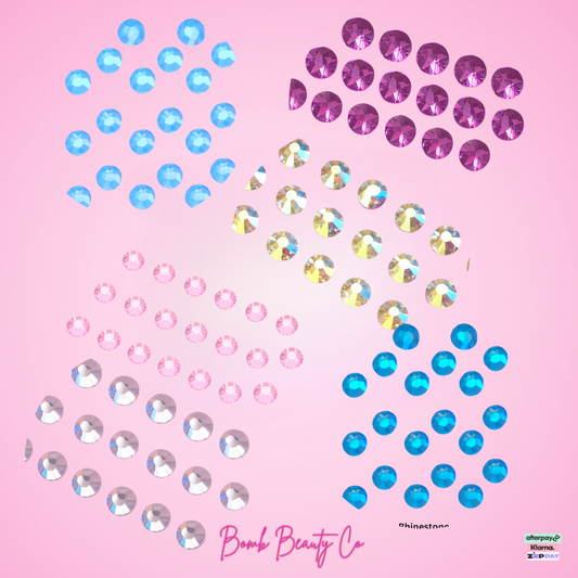 Rhinestone Tooth Gems - Round