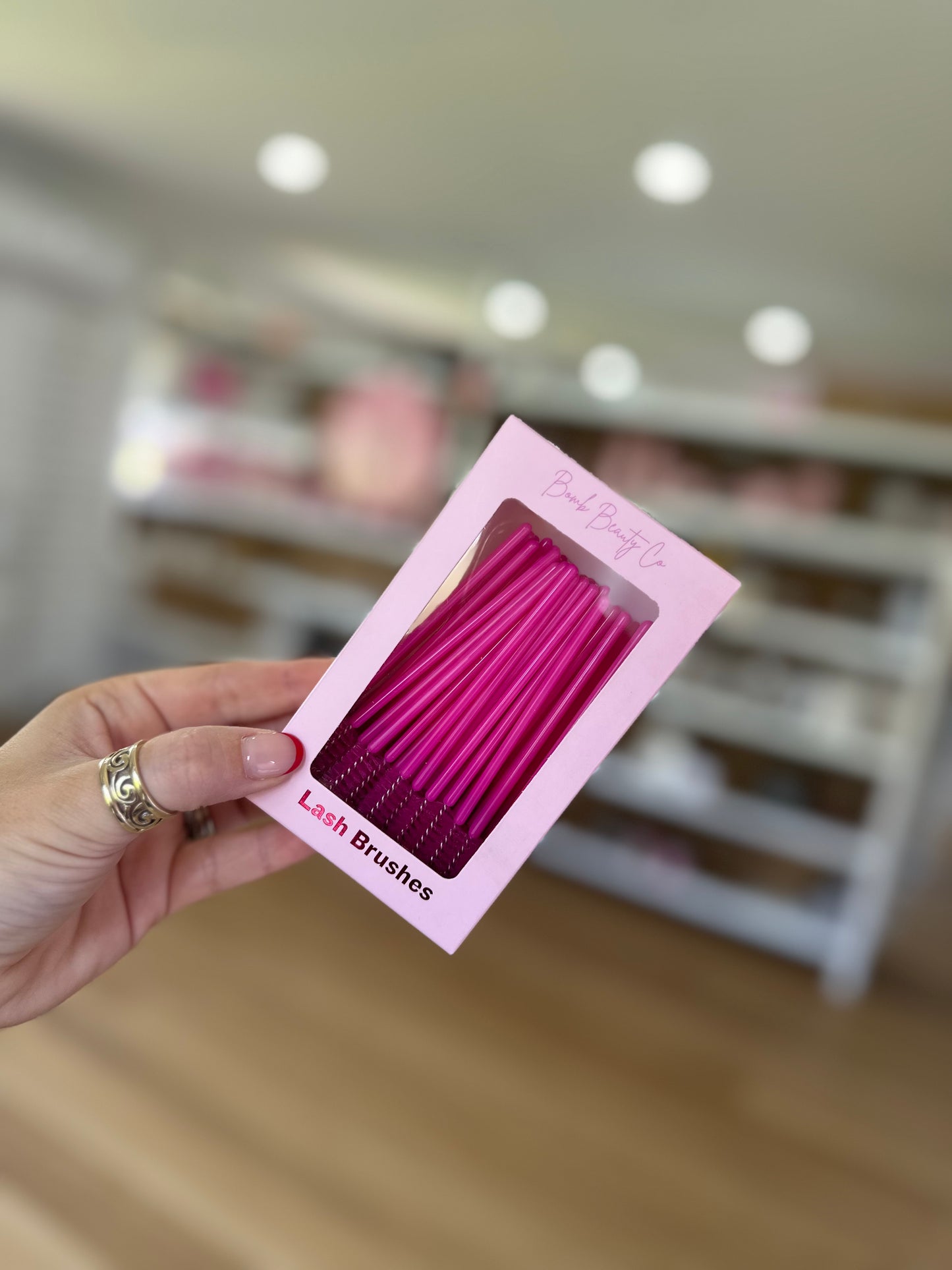 Lash Brushes - Hot Pink (50)