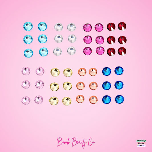 Rhinestone Tooth Gems - Round