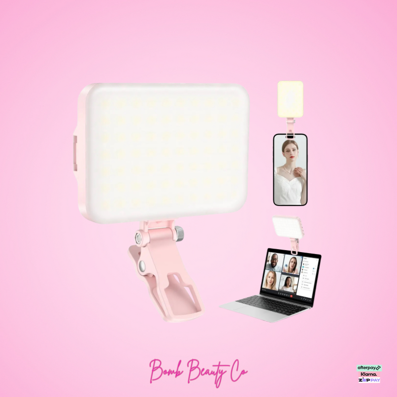 Clip On Phone Light - Pink