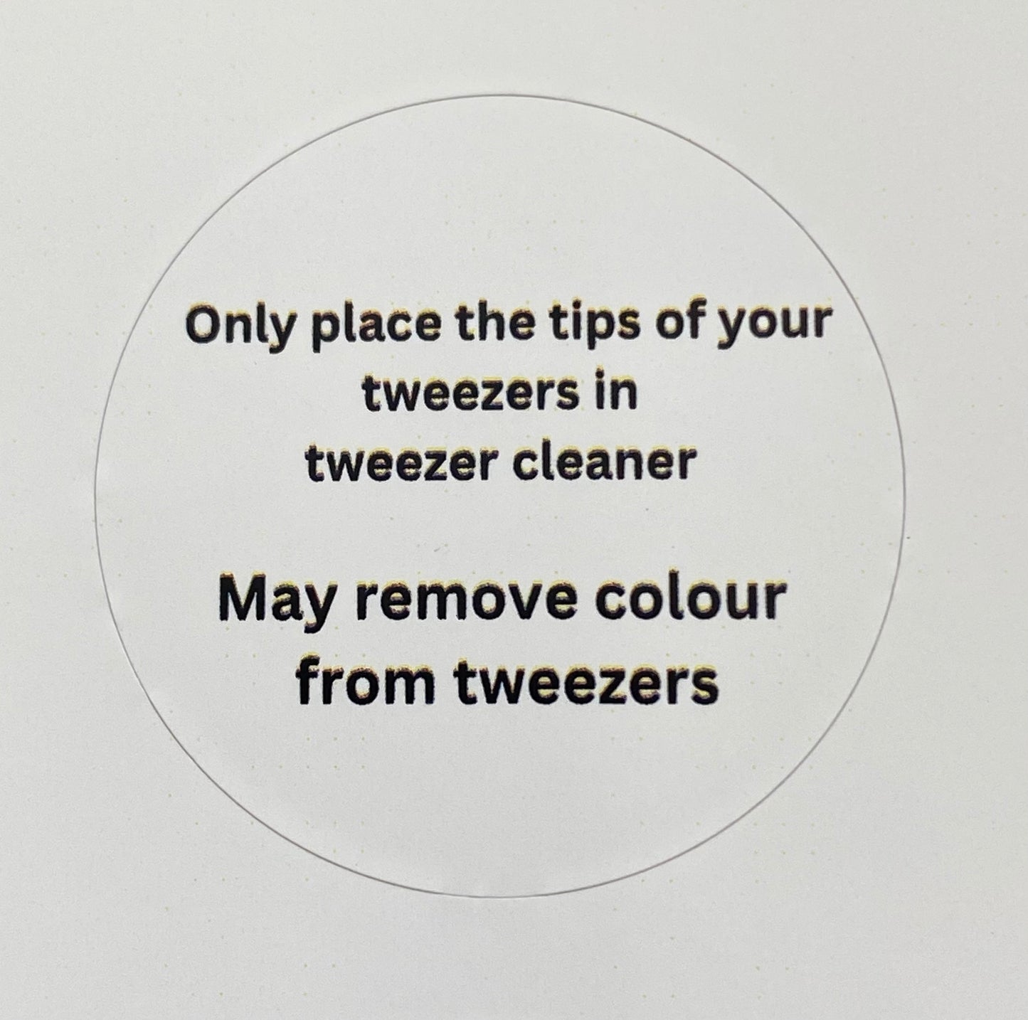 Tweezer Cleaner