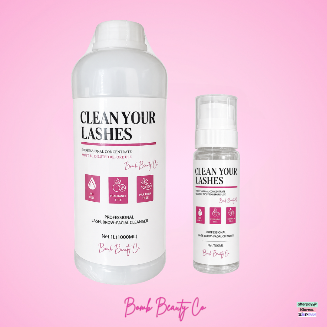 Clean your lashes concentrate