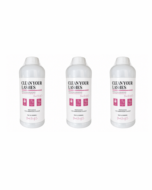 CONCENTRATE LASH CLEANSER 3 X 1000ML