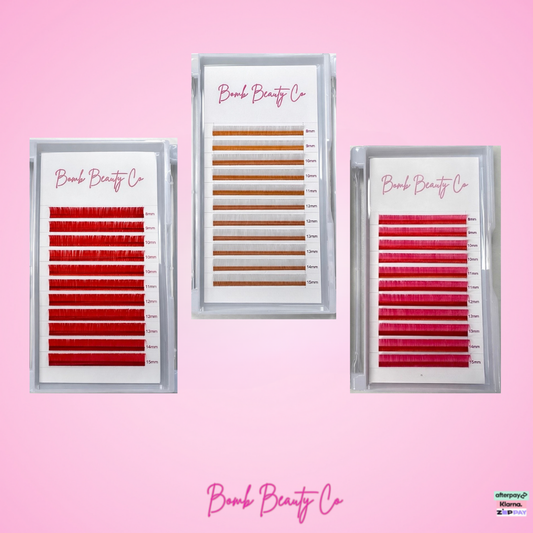 Valentines Coloured Classic Lashes