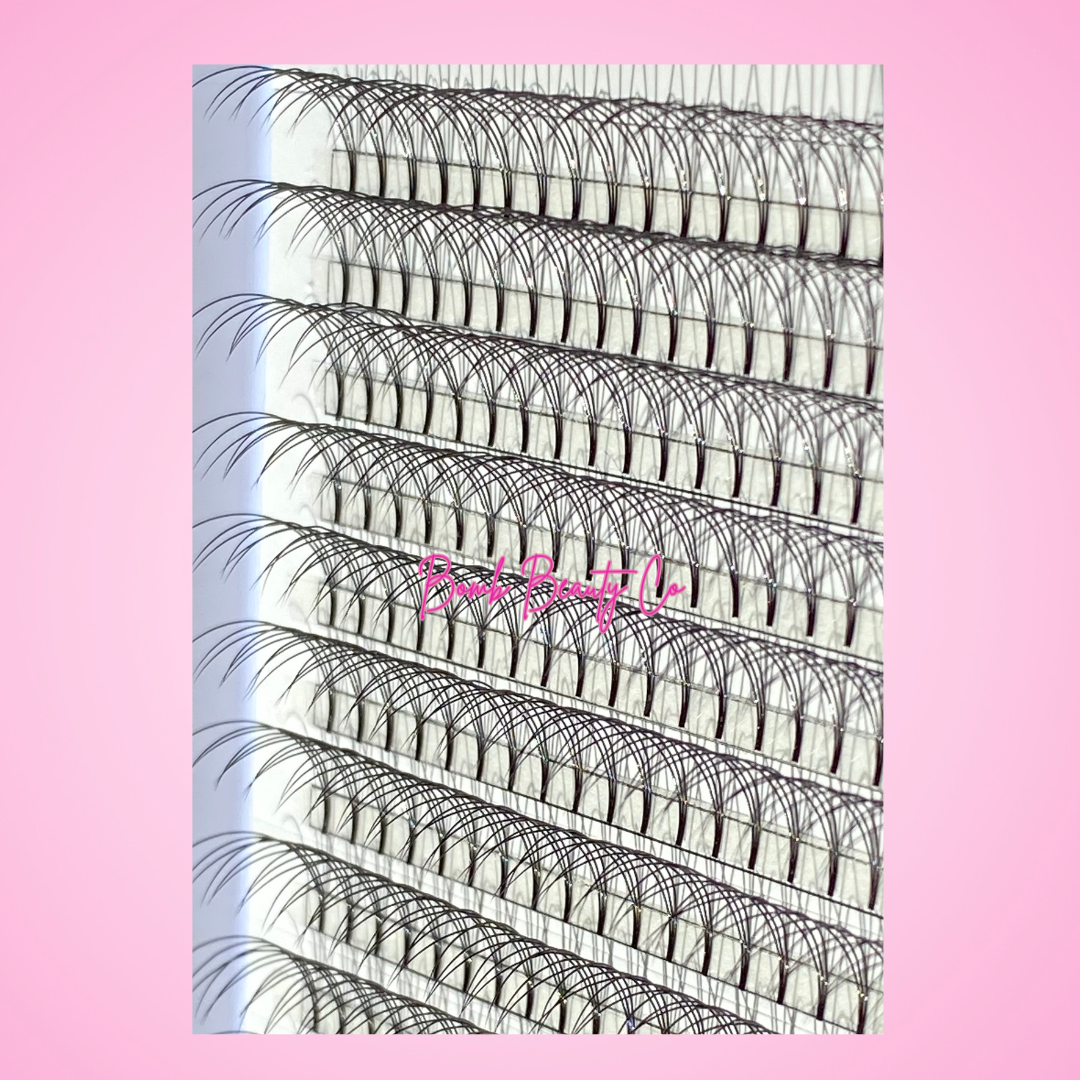 SALE - 5D Short Stem Eyelashes - L Curl XXL TRAY