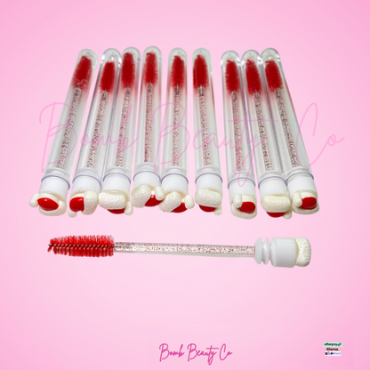 Christmas Lash Wands - Santa Hat (10)