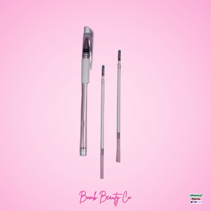 bomb beaut co gel pen white