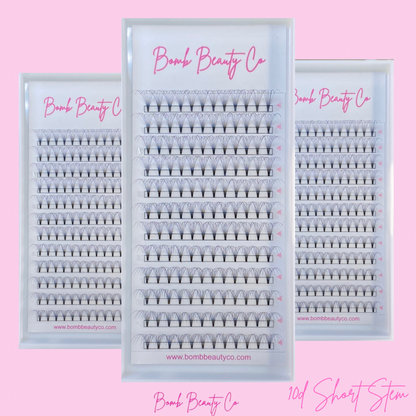 10d short stem lashes