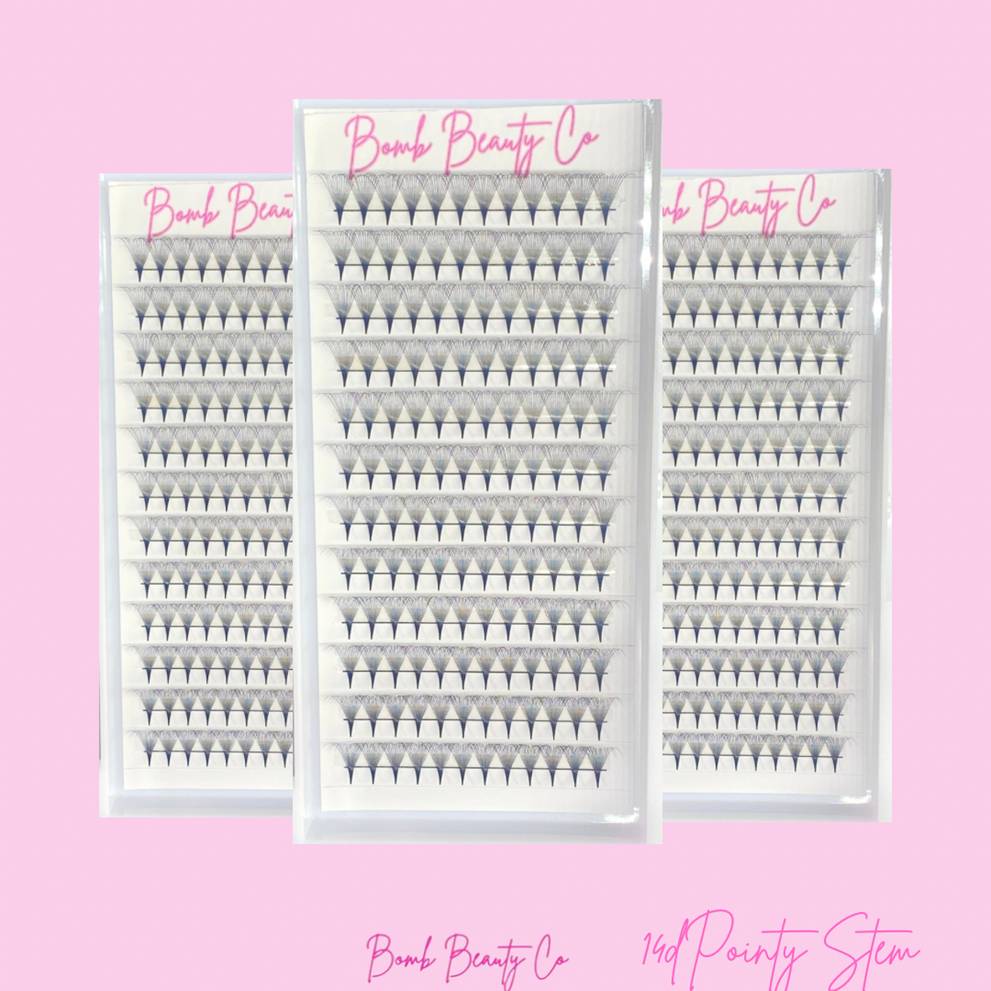 14d pointy stem lashes