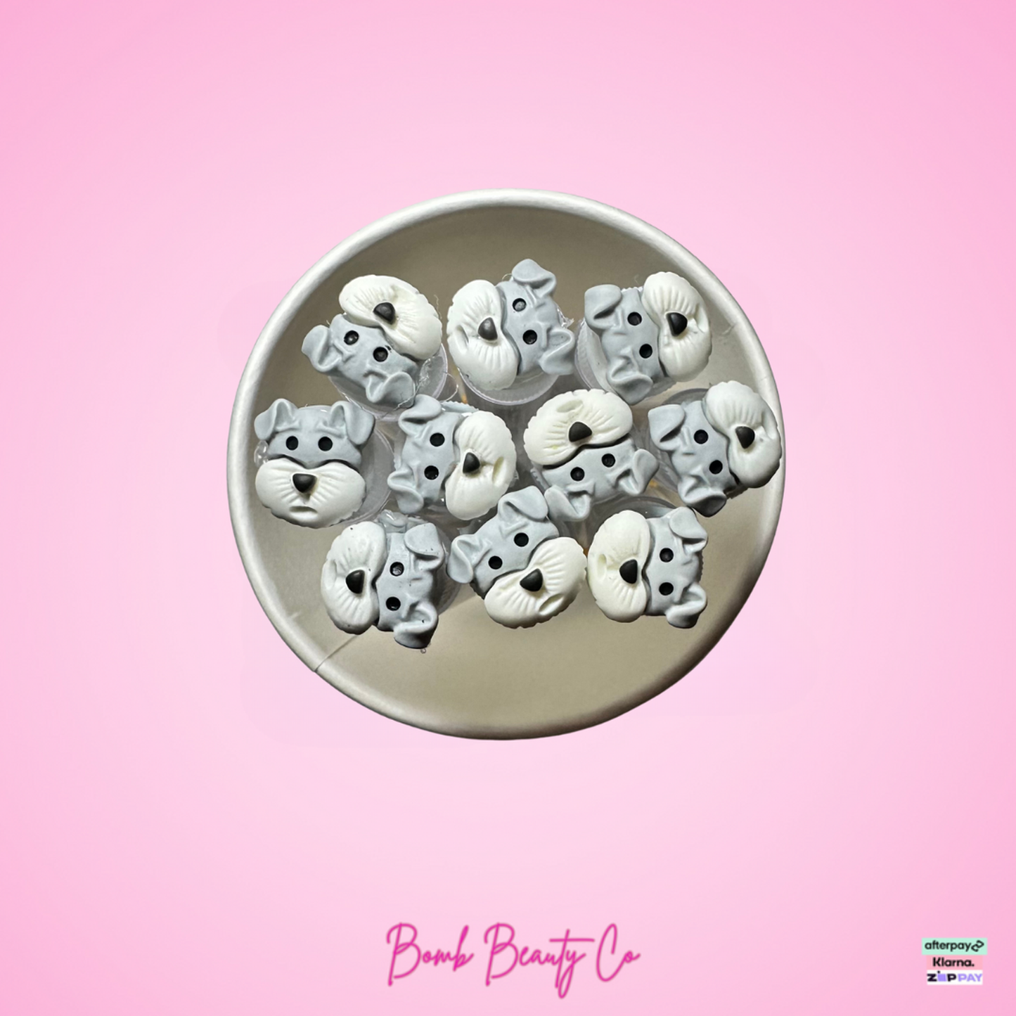 3d lash brush dog face