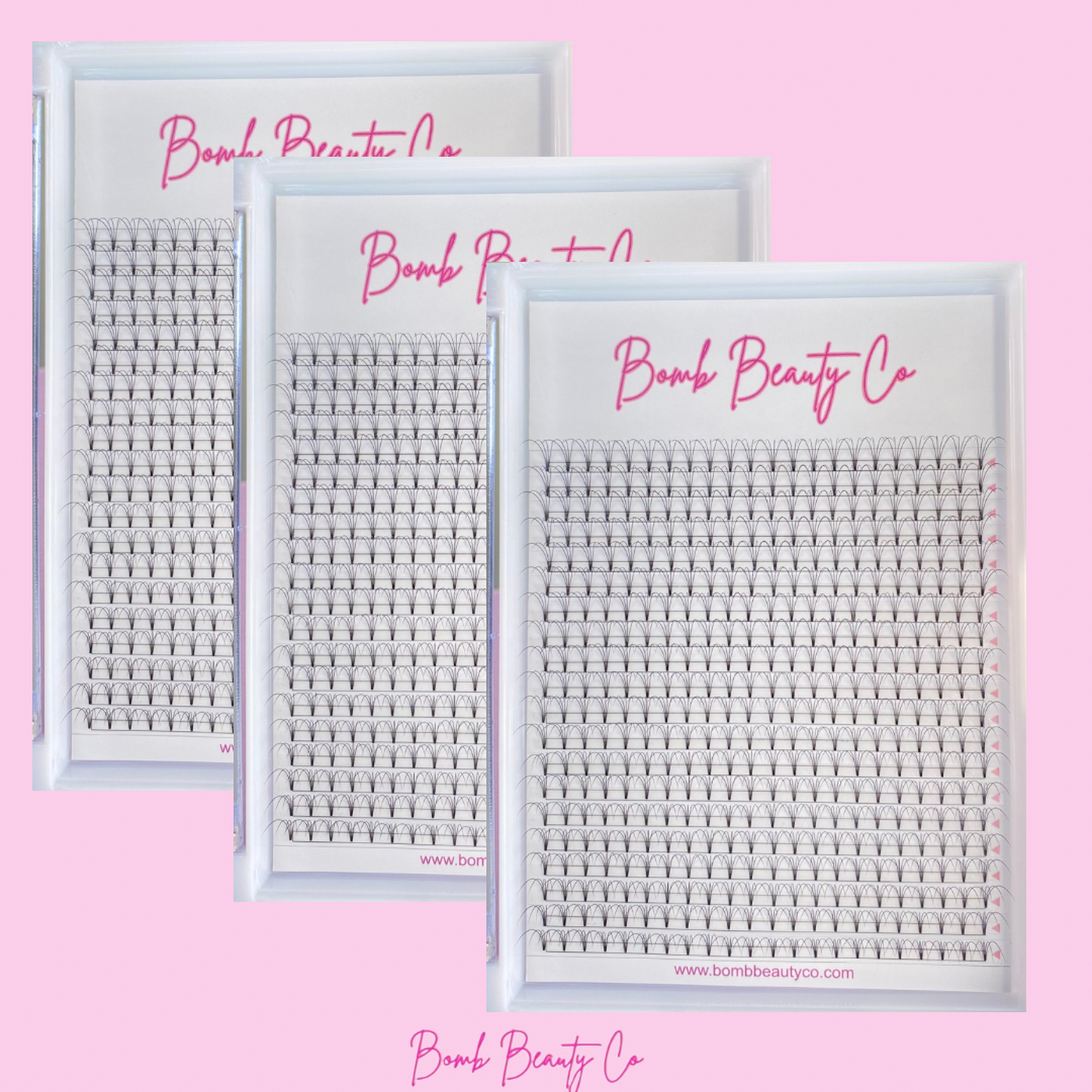 4d short stem lashes xxl tray