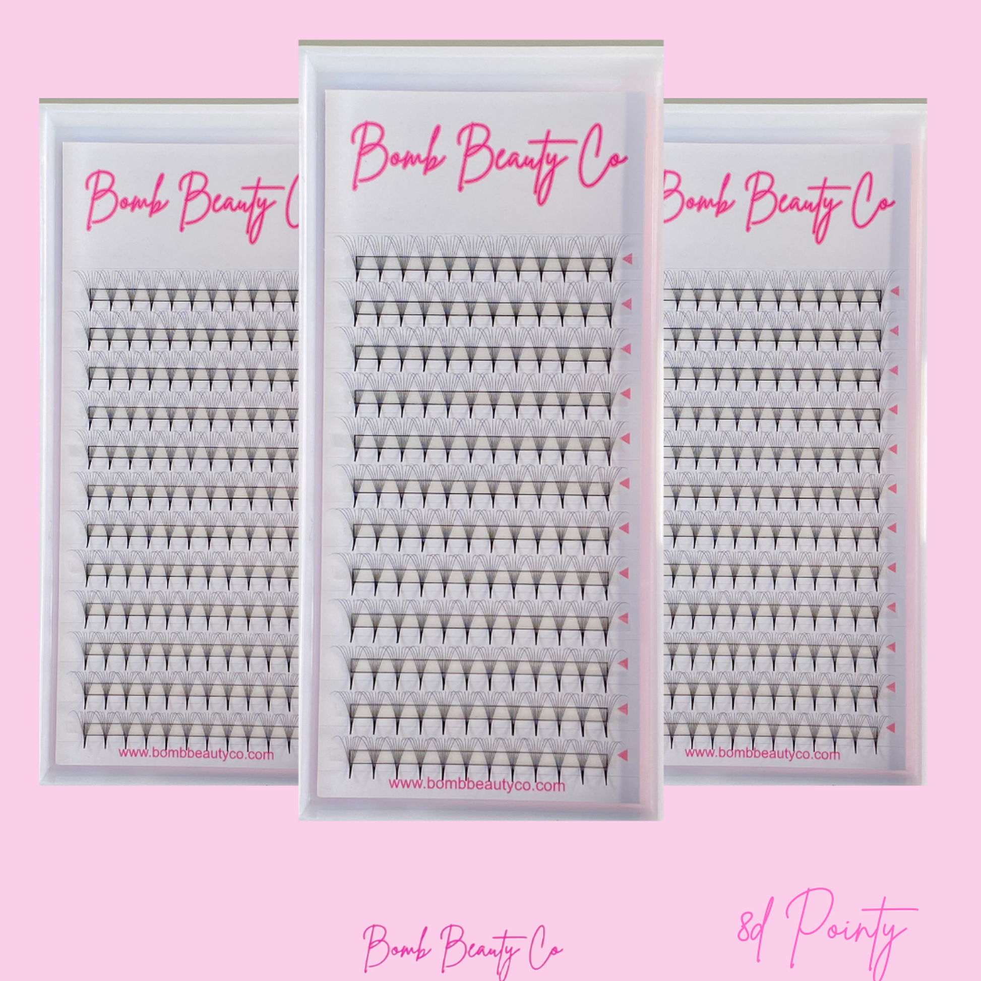 8d pointy stem lashes 