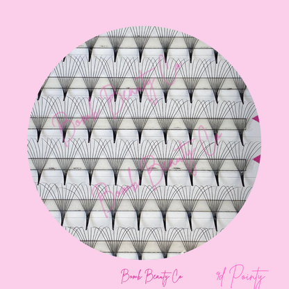 9d pointy stem lashes