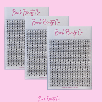 9d short stem lashes xxl tray