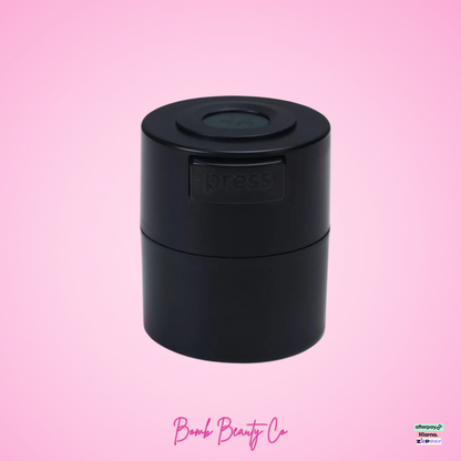 bomb beauty co adhesive storage black