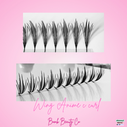 bomb beauty co anime spikes wing