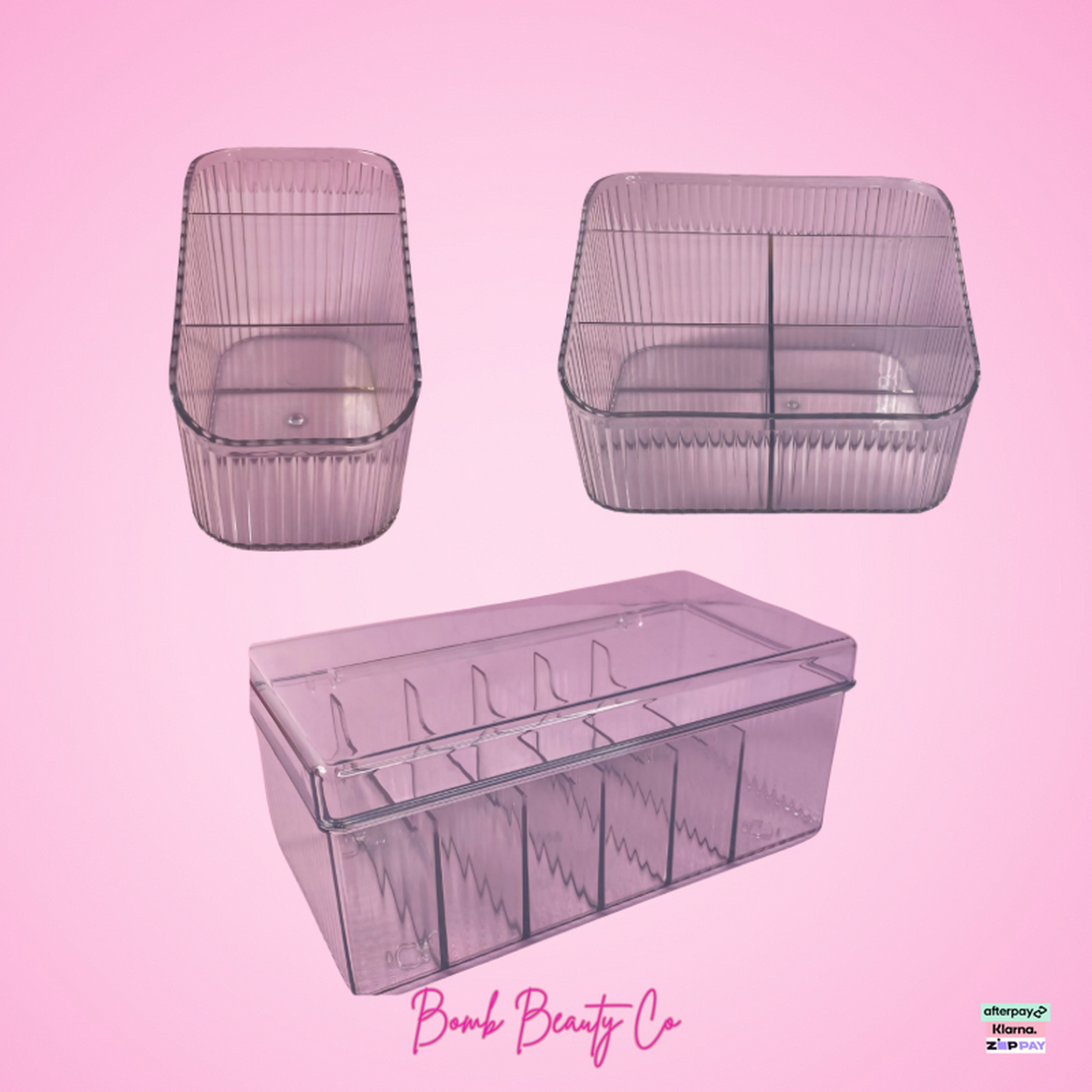 beauty storage containers