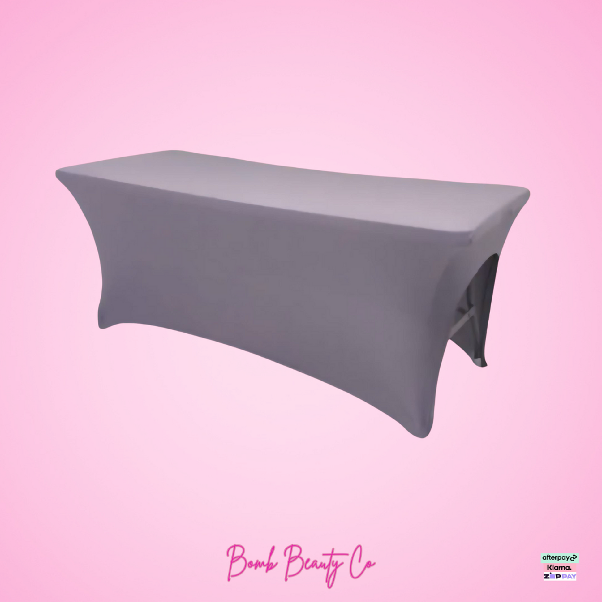 bomb beauty co bed salon cover grey