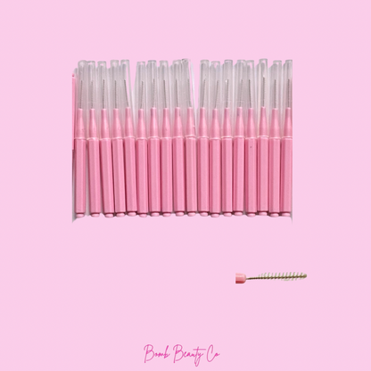  brow brushes pink