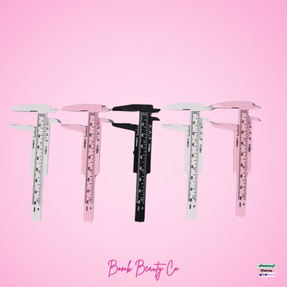 bomb beauty co brow calipers