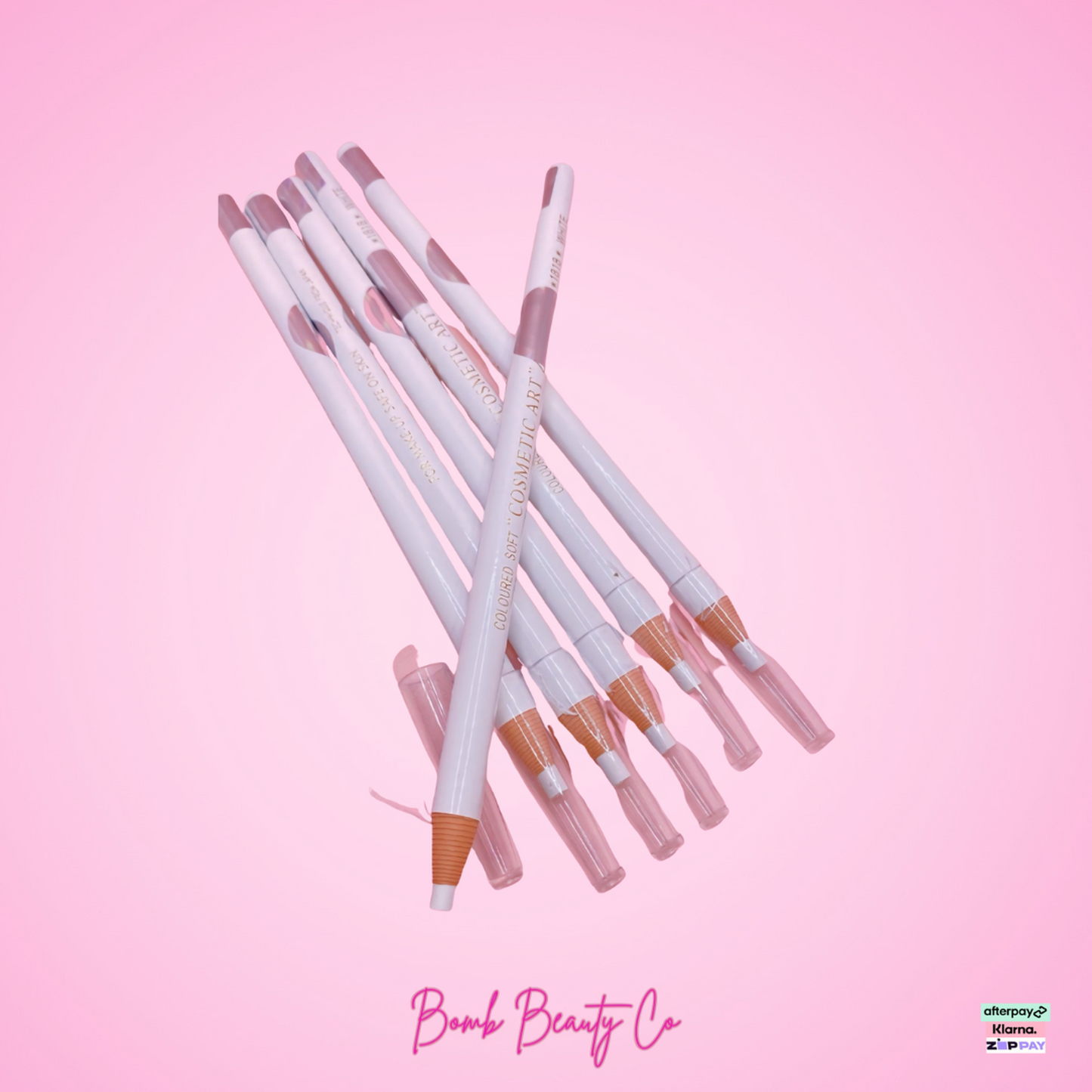 bomb beauty co brow pencil white