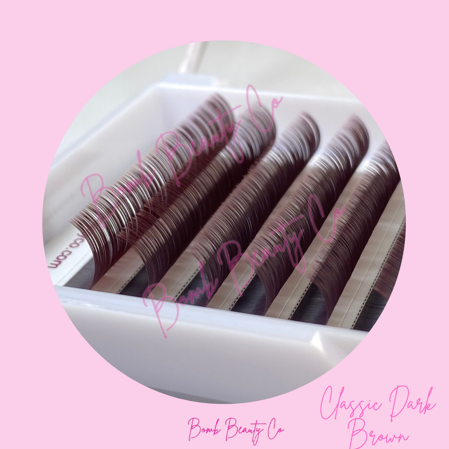 classic dark brown lashes