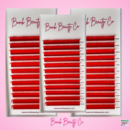 classic red lashes 