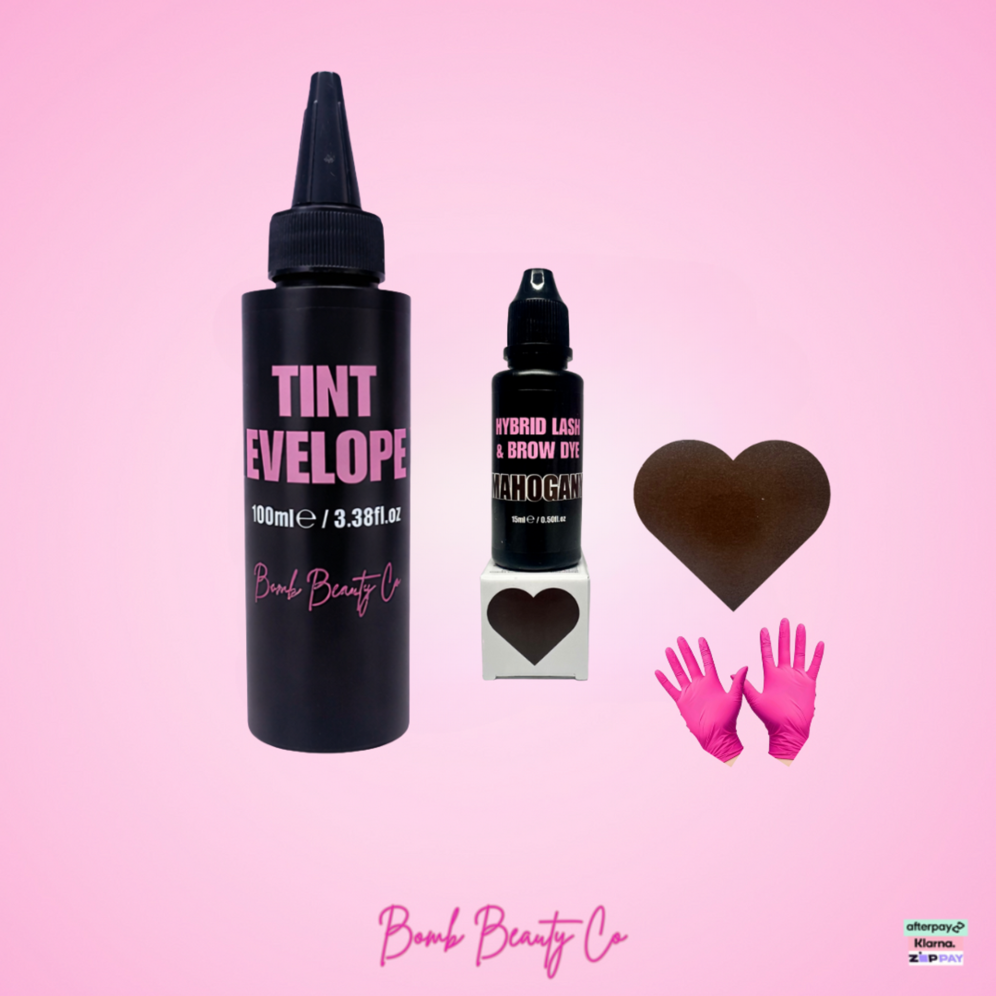 Bomb Beauty Co hybrid brow stain walnut professional eyebrow tint salon product